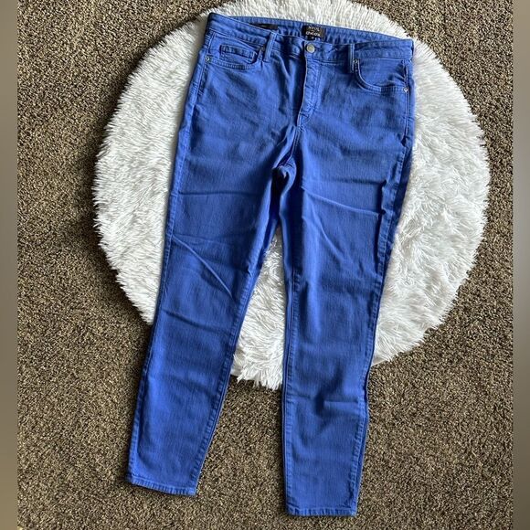 NYDJ for Chico’s Jeans Skinny Lift Tuck Technology Womens Size 10 - Picture 1 of 9